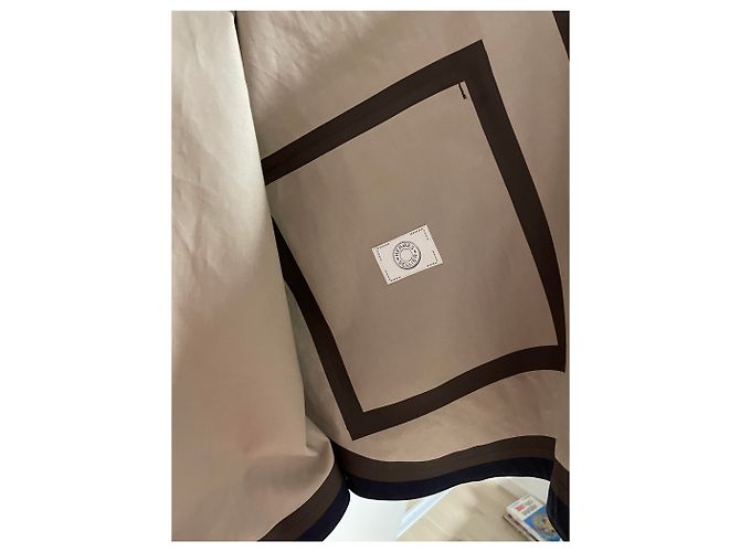 Hermès Mantella da equitazione impermeabile HERMES navy Blu navy - vista 6