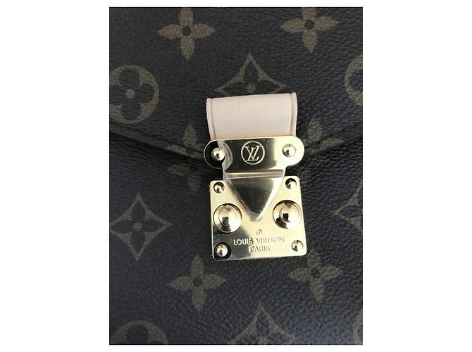 Pochette Metis Louis Vuitton Marrone in Tela - vista 3