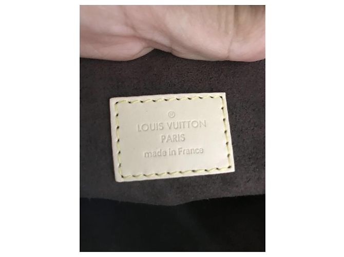 Pochette Metis Louis Vuitton Marrone in Tela - vista 4