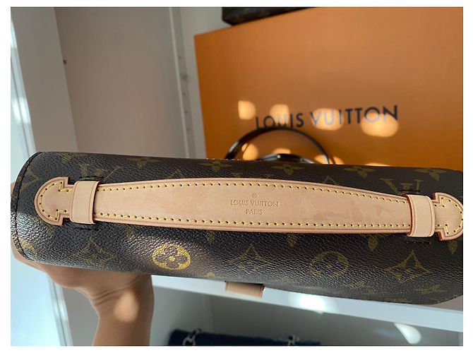 Pochette Metis Louis Vuitton Marrone in Tela - vista 8