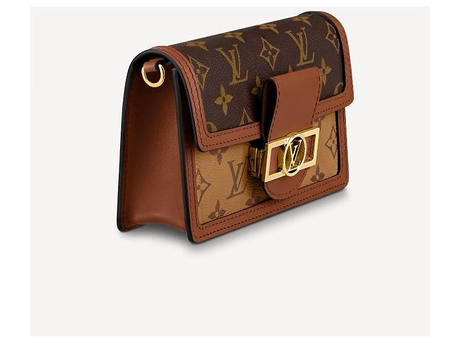 Louis Vuitton Portafoglio con catena LV Dauphine nuovo Marrone - vista 4