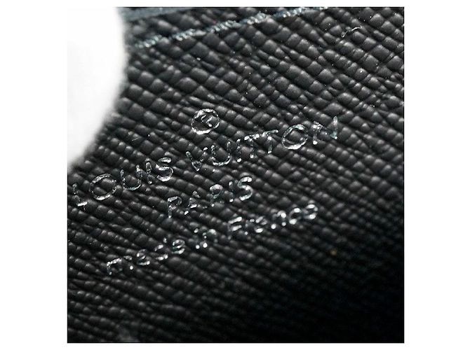 LOUIS VUITTON Christopher Nemeth Portamonete Zippy Portamonete da uomo N41687 corda blu - vista 5