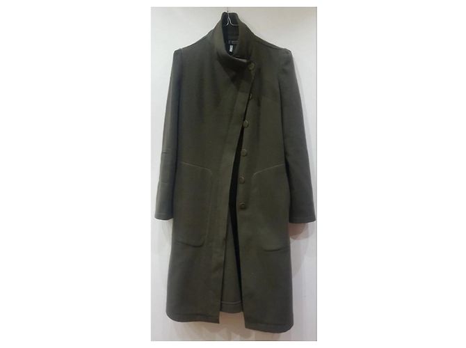 Armani Jeans Abrigo armani estilo boho zivago Verde oliva - vista 4