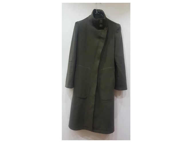 Armani Jeans Abrigo armani estilo boho zivago Verde oliva - vista 5