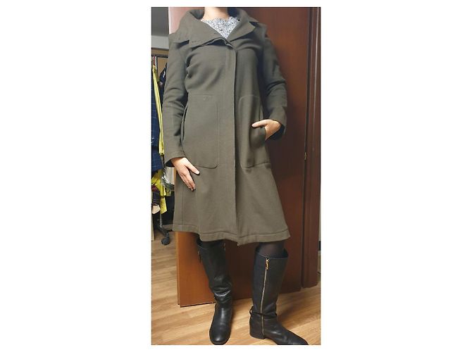 Armani Jeans Abrigo armani estilo boho zivago Verde oliva - vista 7