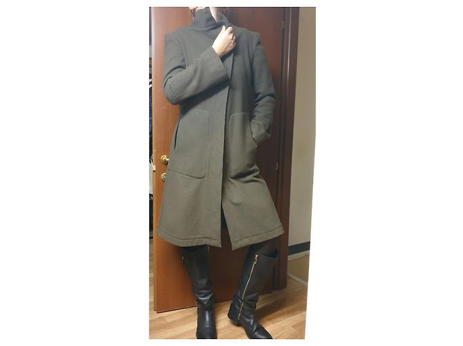 Armani Jeans Abrigo armani estilo boho zivago Verde oliva - vista 8