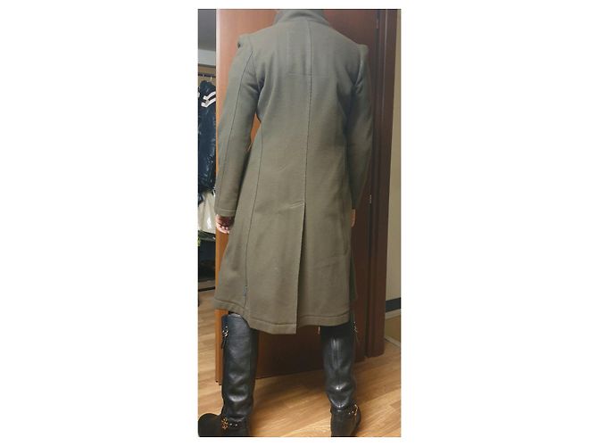 Armani Jeans Abrigo armani estilo boho zivago Verde oliva - vista 9