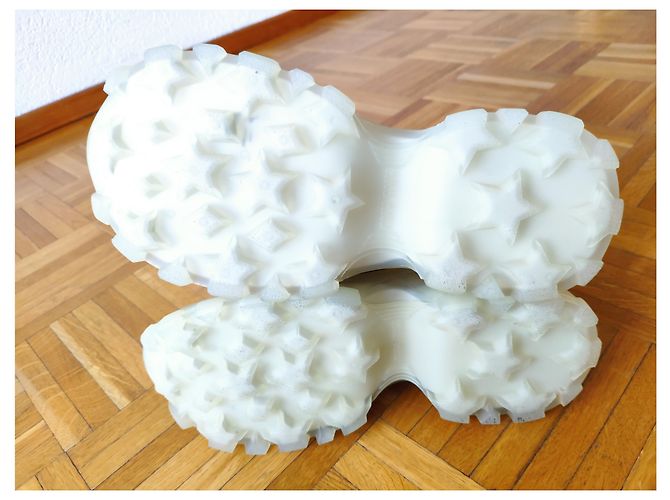 SNEAKERS MIU MIU ORO CHUNKY MAXI SUOLA - vista 9