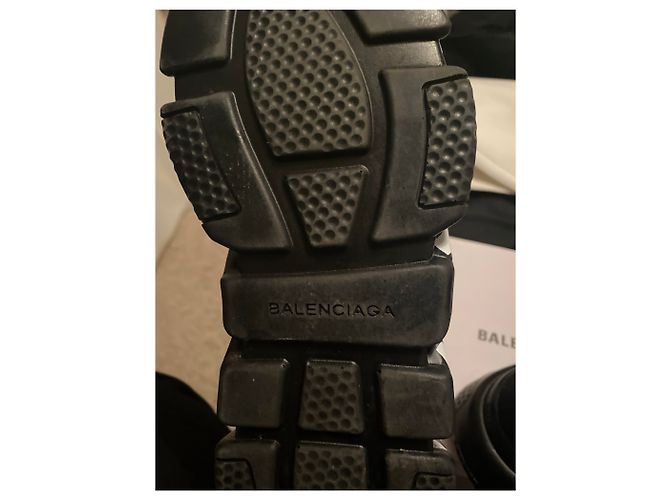 Balenciaga Speed graffiti Sneaker schwarz Stoff - Ansicht 3