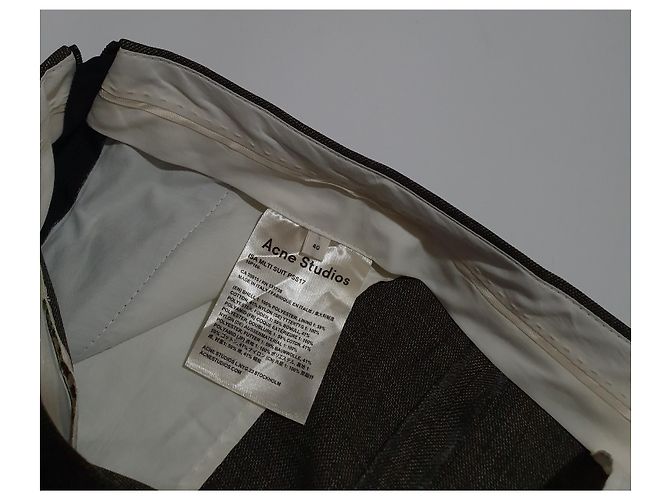 Acne Studios Hose braun aus Polyester - Ansicht 6