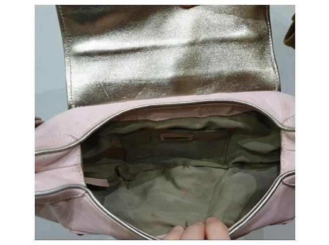 Fendi Mirror Clutch Cross body Borsa vanity Bag Rosa - vista 5
