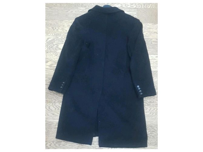 Abrigo sportmax chic negro - vista 8