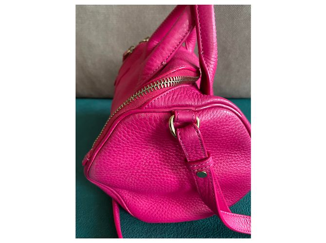 Borsa a mano Alexander Wang Rocco Rosa in Pelle - vista 5