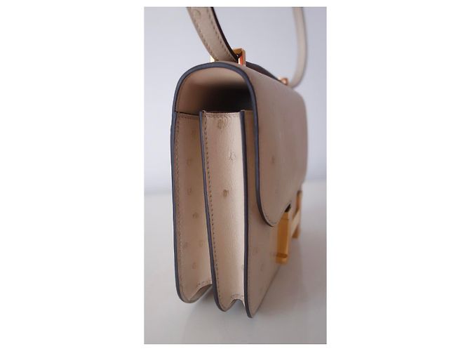 Bolso Hermès Constance III Beige - vista 2