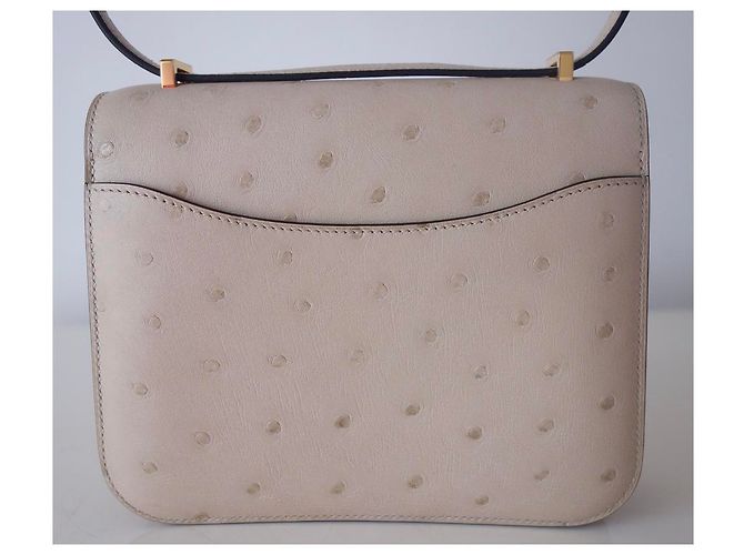 Bolso Hermès Constance III Beige - vista 3