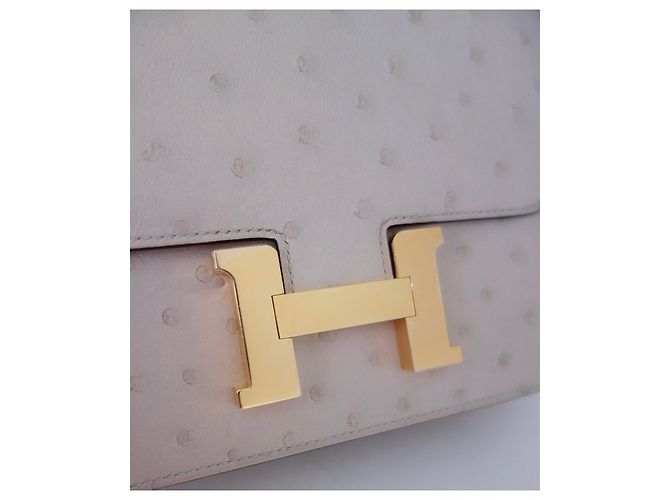 Bolso Hermès Constance III Beige - vista 5