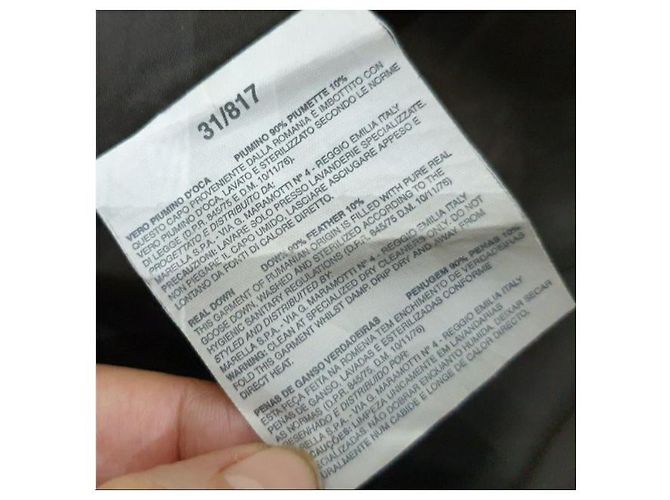 Plumífero Max Mara con pelo Castaño - vista 4