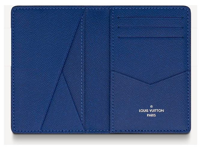 Louis Vuitton Organizer tascabile LV cobalto Blu - vista 3