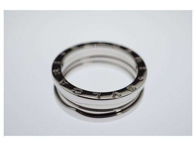 Bulgari Bvlgari B..Null1 18K Weißgold 3 Bandringgröße 58 - Ansicht 10