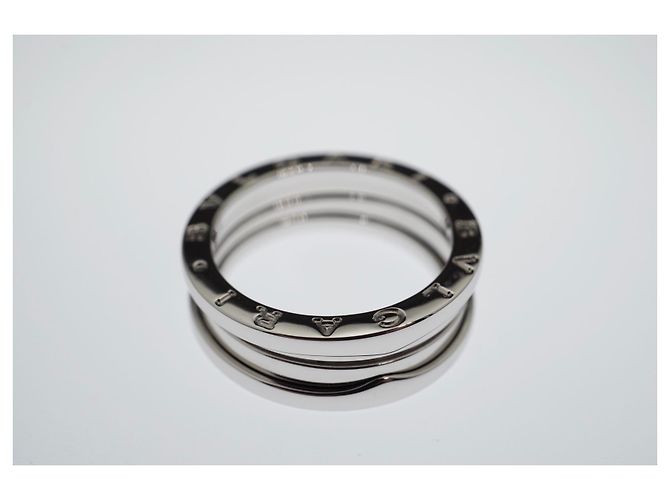 Bulgari Bvlgari B..Null1 18K Weißgold 3 Bandringgröße 58 - Ansicht 11