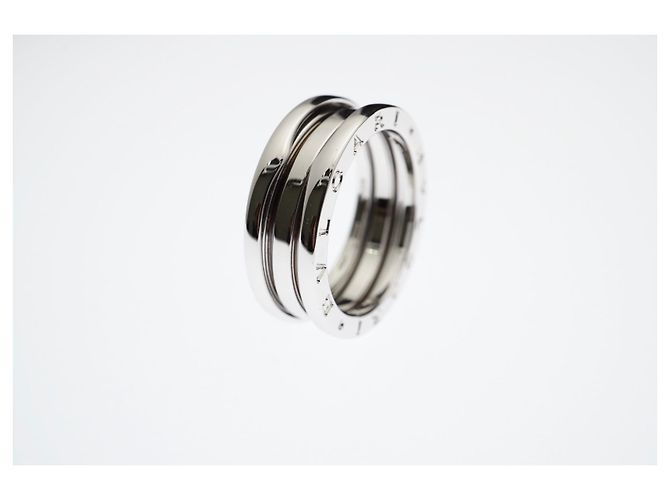 Bulgari Bvlgari B..Null1 18K Weißgold 3 Bandringgröße 58 - Ansicht 2