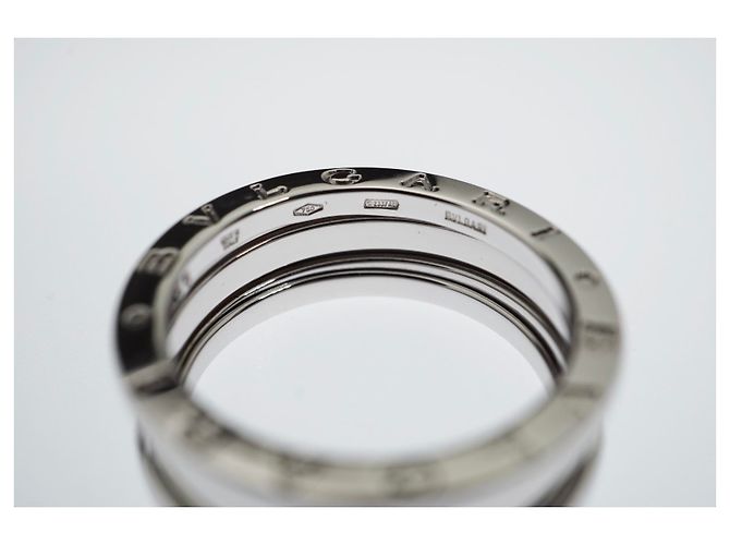 Bulgari Bvlgari B..Null1 18K Weißgold 3 Bandringgröße 58 - Ansicht 4