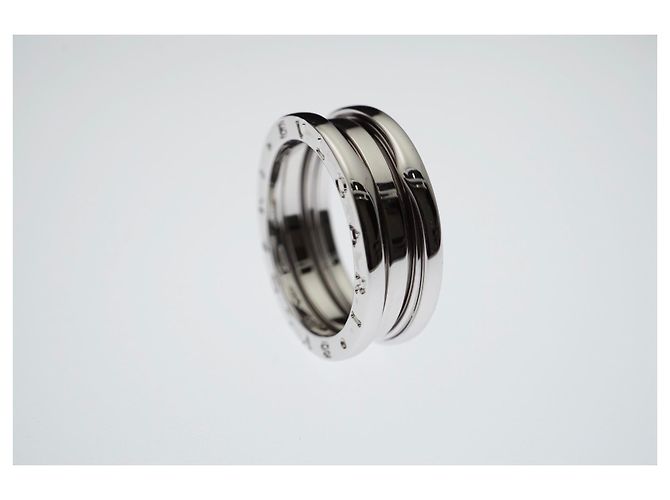Bulgari Bvlgari B..Null1 18K Weißgold 3 Bandringgröße 58 - Ansicht 6