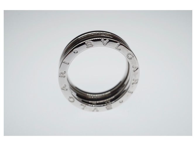 Bulgari Bvlgari B..Null1 18K Weißgold 3 Bandringgröße 58 - Ansicht 7