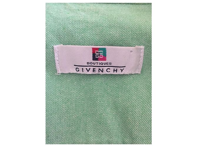 Traje Givenchy de algodón verde Talla 38 - vista 2