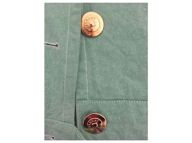 Traje Givenchy de algodón verde Talla 38 - vista 3