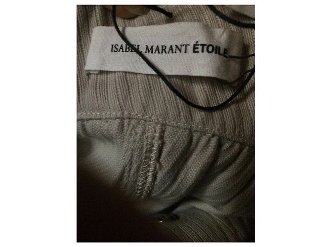 Minifalda Isabel Marant Etoile JORIE gris de algodón - vista 2