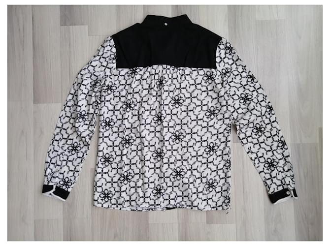 Top Fred Perry Blanco de Viscosa - vista 3