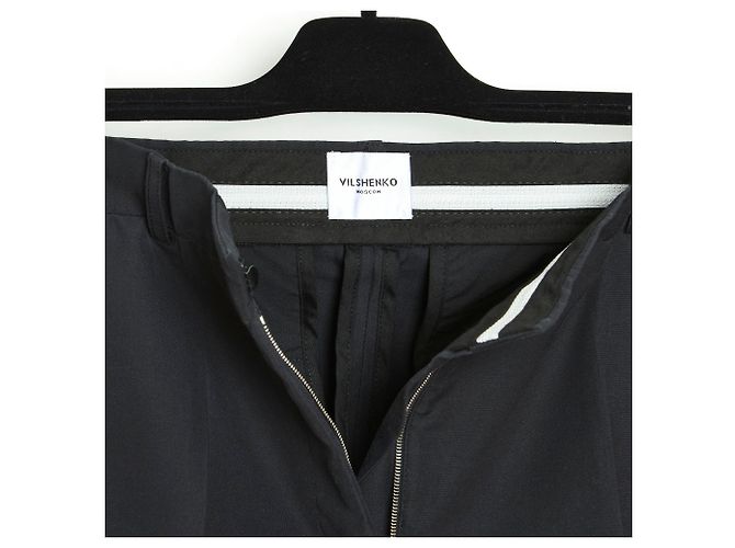 Vilshenko NAVY CROP XLARGE FR38/40 Marineblau - Ansicht 2