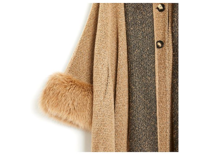 Revillon PIEL DE ALPAGA TWEED FR38/40 Caramelo - vista 3