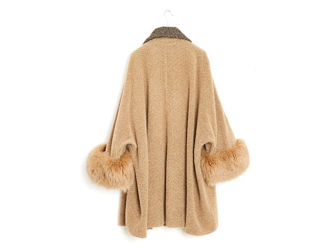Revillon PIEL DE ALPAGA TWEED FR38/40 Caramelo - vista 4