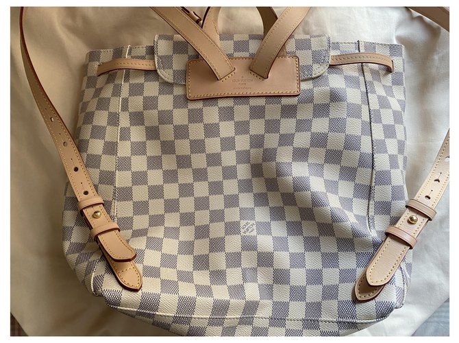 Louis Vuitton Sperone Rucksack Weiß - Ansicht 4