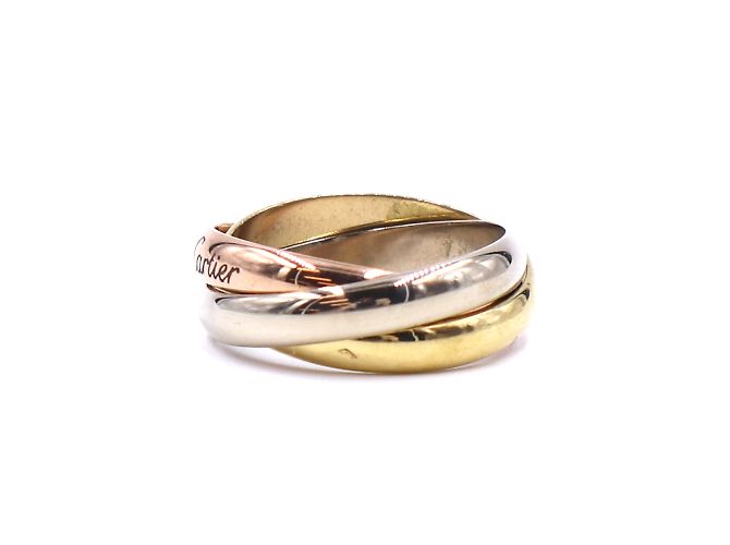 Love Cartier Tricolor 18k Trinity Ringgröße 56 - Ansicht 3