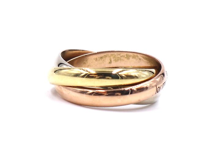 Love Cartier Tricolor 18k Trinity Ringgröße 56 - Ansicht 5