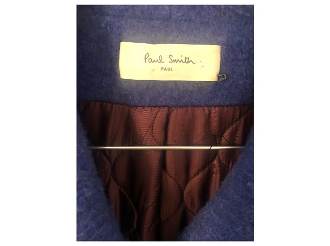 Abrigo de lana azul Paul Smith - vista 2