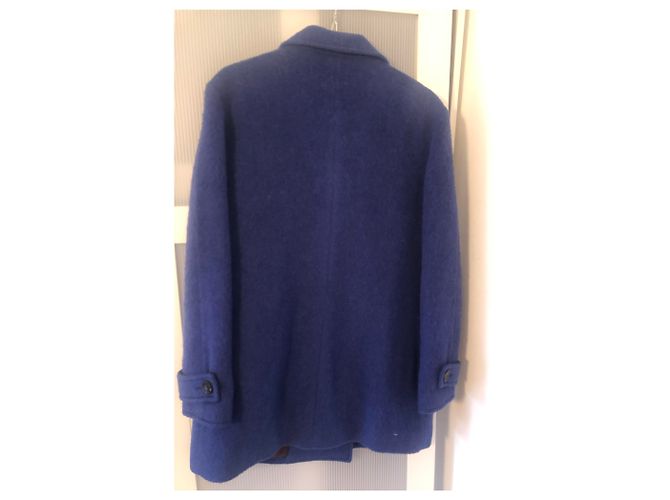 Abrigo de lana azul Paul Smith - vista 3
