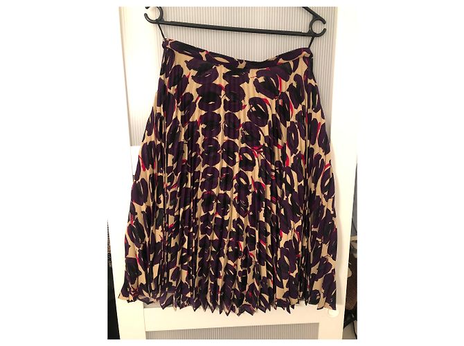 Max Mara Rock Polyester Mehrfarbig M Mehrfarben - Ansicht 3