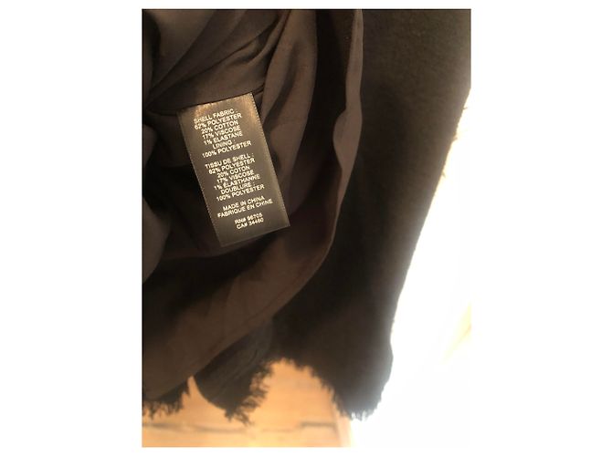 Ann Taylor Kleid Schwarz Acryl Größe S - Ansicht 4