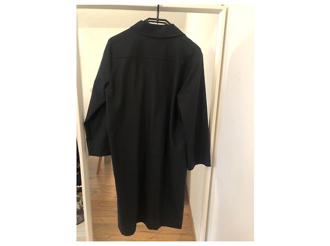 Cos Kleid aus Wolle Schwarz - Ansicht 4