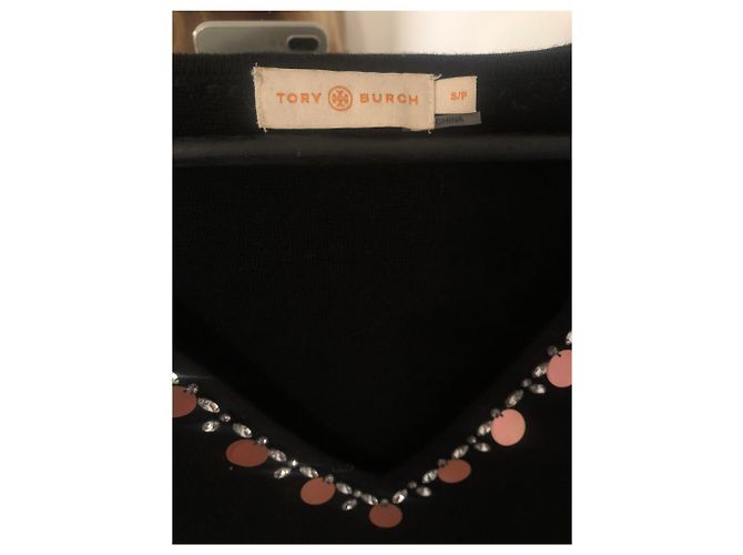 Jersey de lana negro Tory Burch - vista 2
