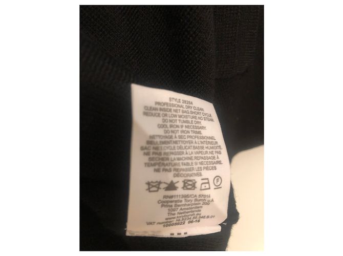 Jersey de lana negro Tory Burch - vista 3