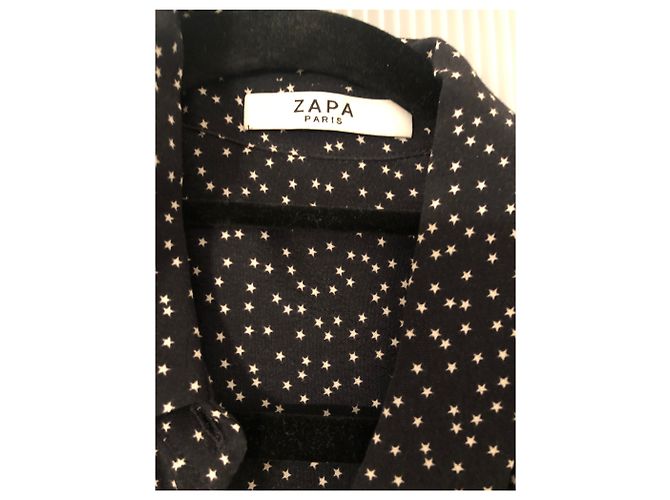 Top Zapa Negro de Viscosa - vista 2