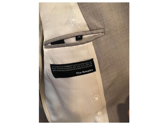 The Kooples Grey Wool Jacket - view 2