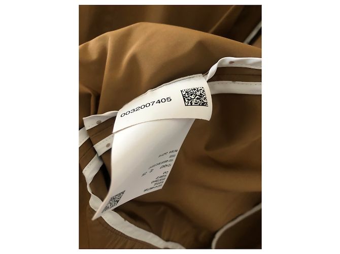 Abrigo Hugo Boss Marrón de Poliéster Largo de Rodilla Castaño - vista 3