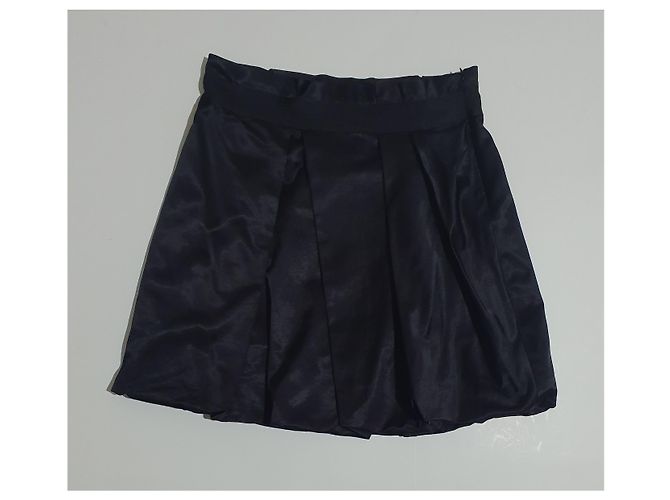 Falda Club Monaco negra de algodón y viscosa Talla XS Negro - vista 2