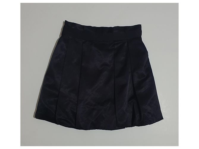Falda Club Monaco negra de algodón y viscosa Talla XS Negro - vista 3